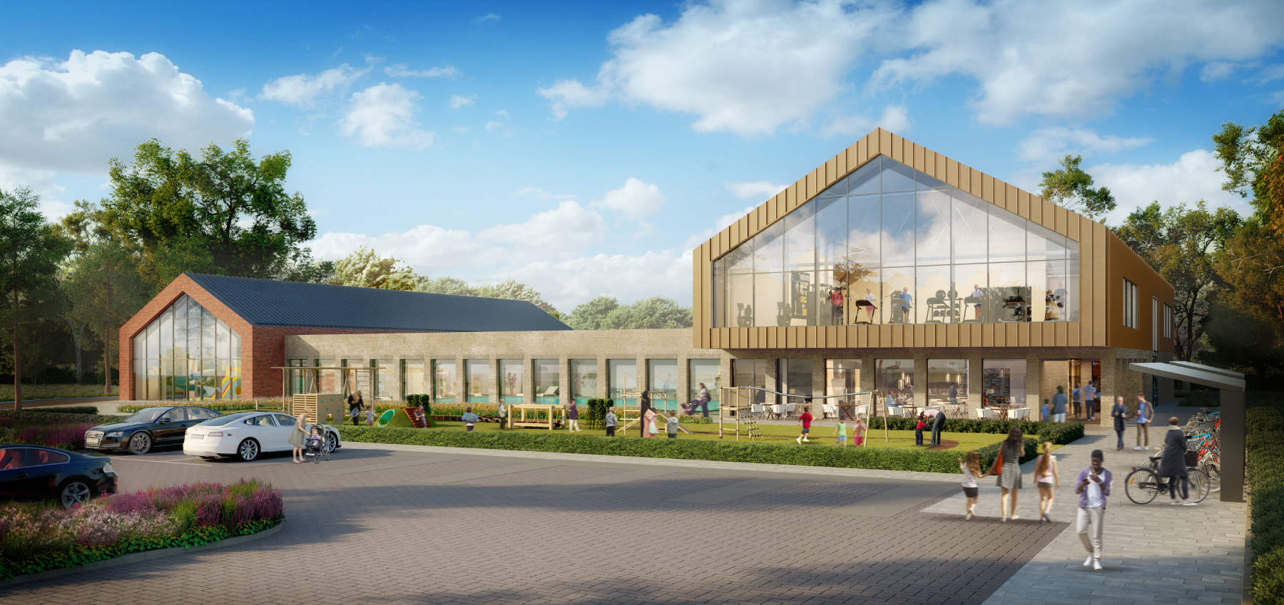 Knaresborough lesiure centre (artists impression)