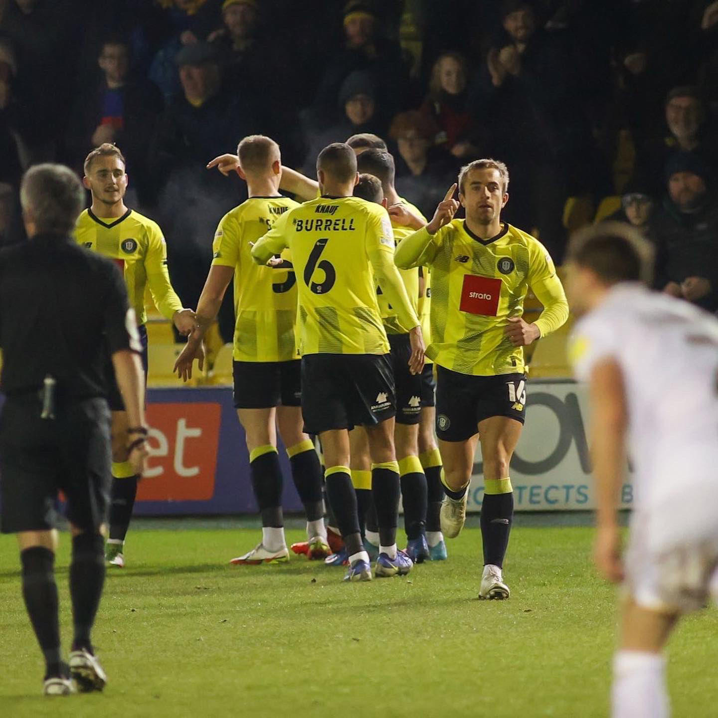 Harrogate Town 1-1 Port Vale Match