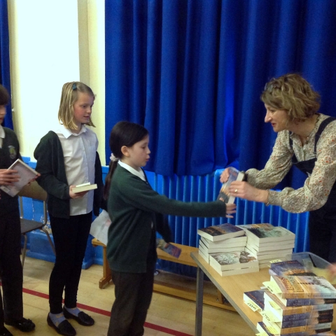 Author Emma Carroll pays a vist to Willow Tree Primary School