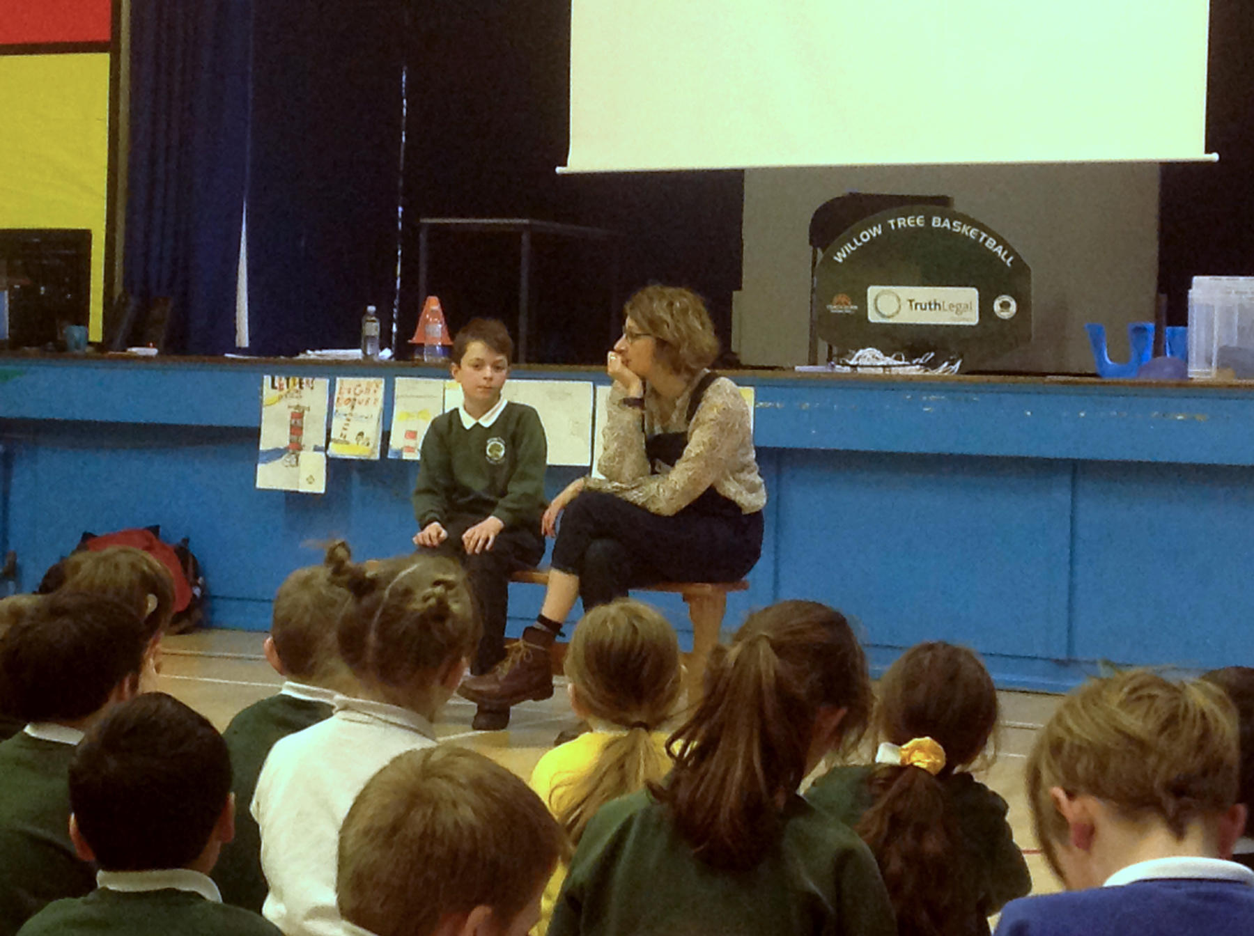 Author Emma Carroll pays a vist to Willow Tree Primary School