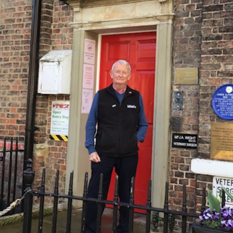 Ian Ashton at the World of James Herriot