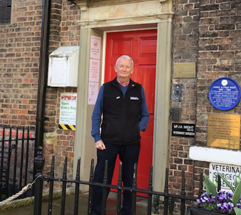 Ian Ashton at the World of James Herriot