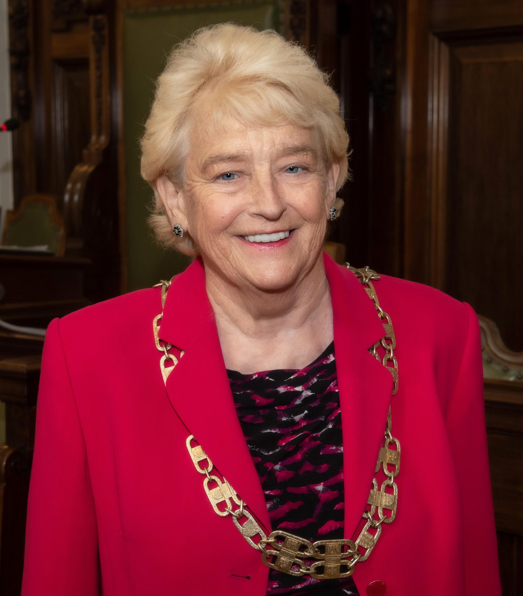 Council chairwoman Margaret Atkinson