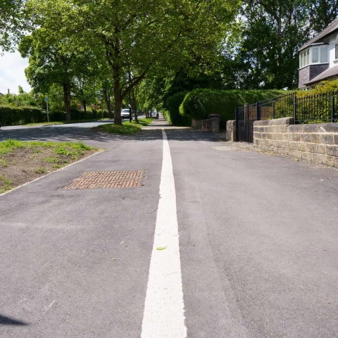 Otley Road cycle way
