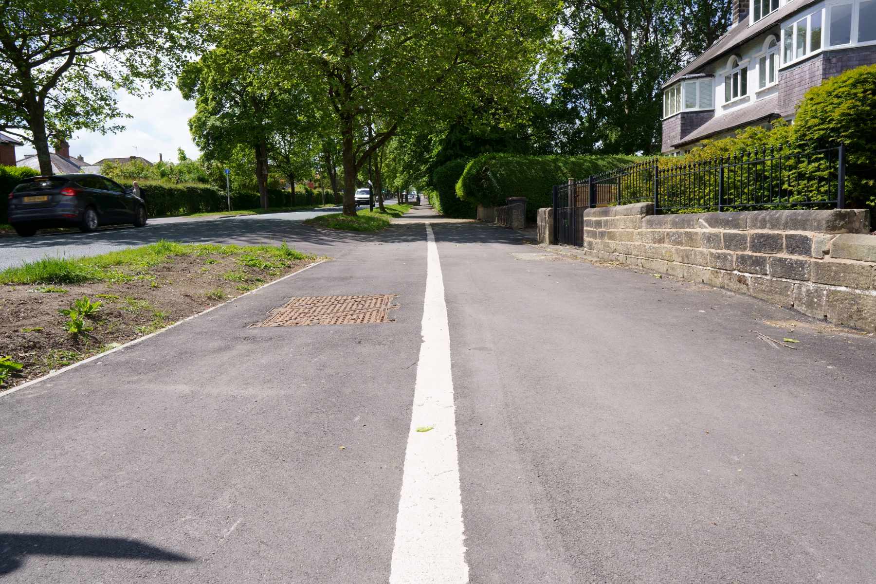 Otley Road cycle way