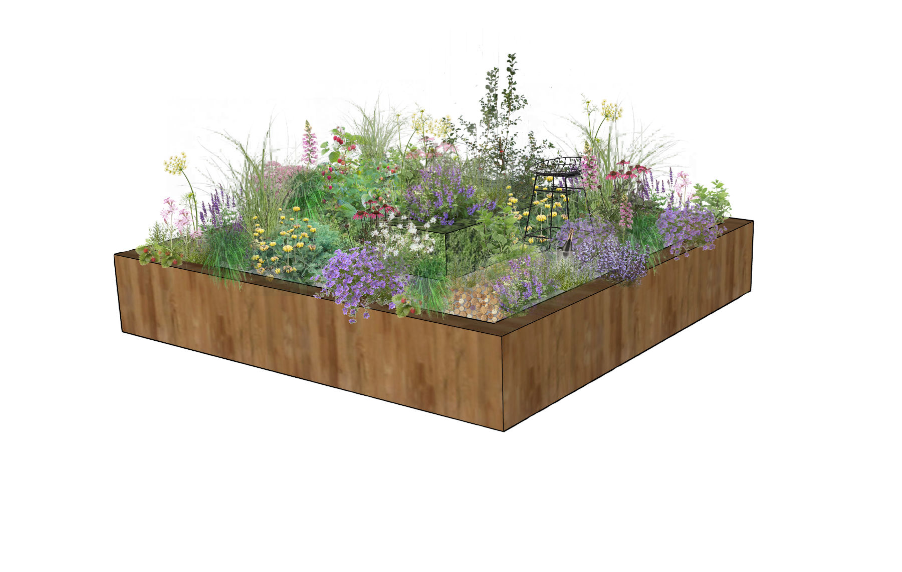 Harrogate garden designer wins silver at BBC Gardener's World Live and donates winning garden to Harrogate Hospital