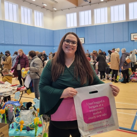 Mums beat the rising cost of living at Harrogate pre-loved market event