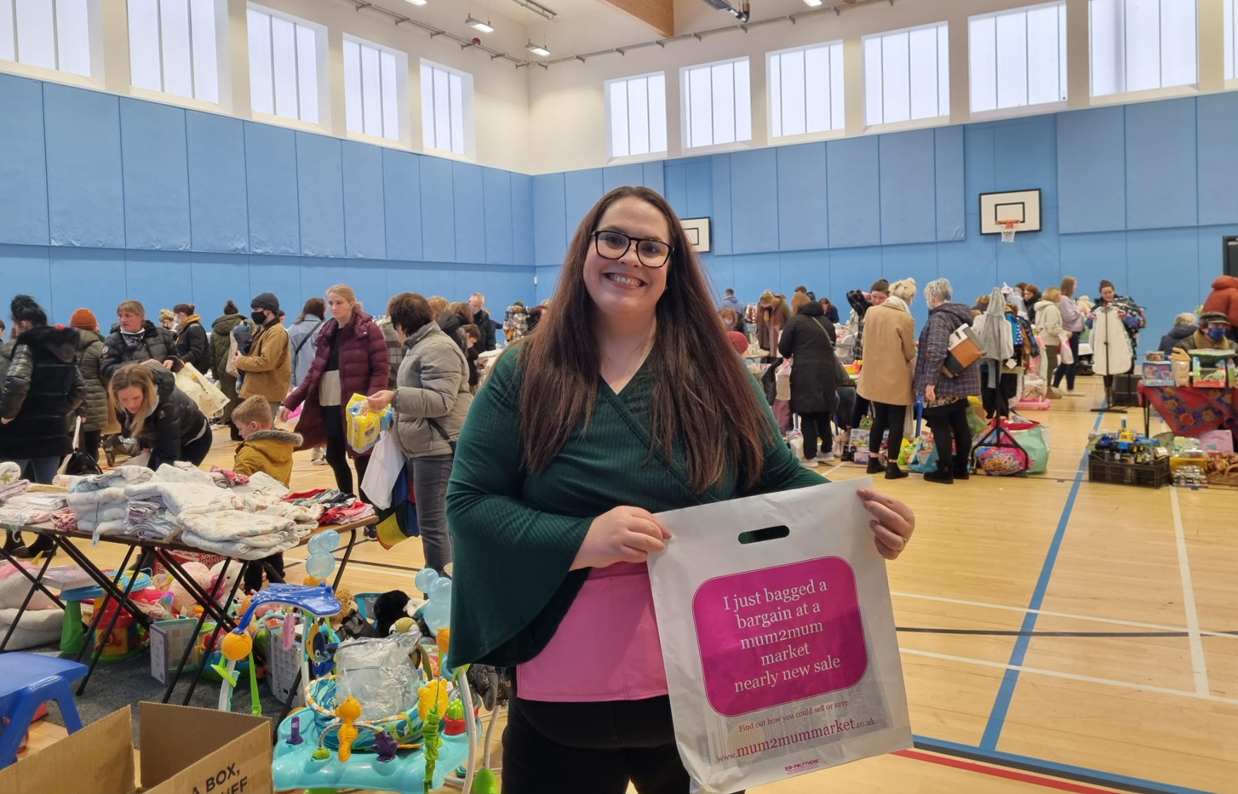 Mums beat the rising cost of living at Harrogate pre-loved market event