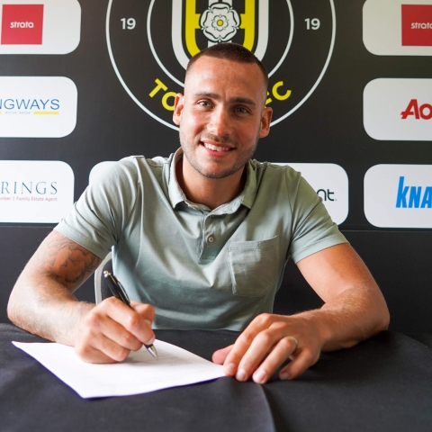Harrogate Town AFC announce fourth signing of the summer, defender Joe Mattock