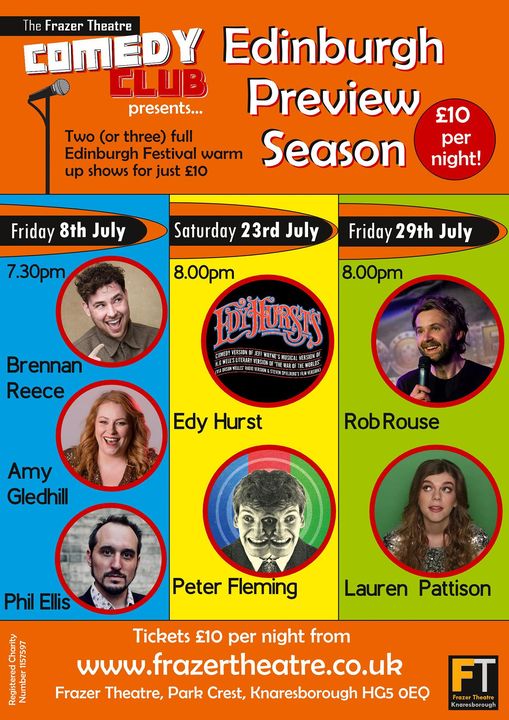 Edinburgh Previews - Rob Rouse and Lauren Pattison