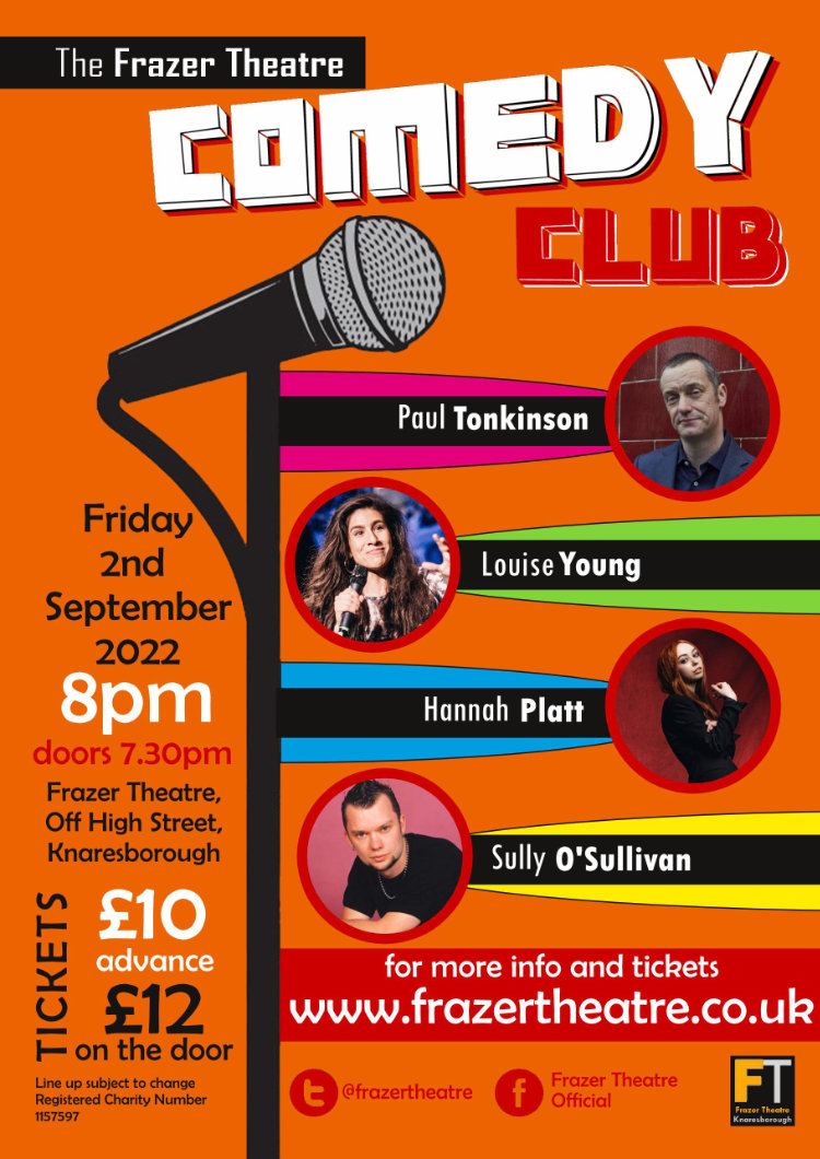 Frazer Theatre comedy knaresborough