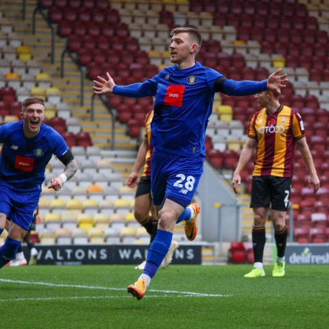 Bradford City 0-1 Harrogate Town Match Report