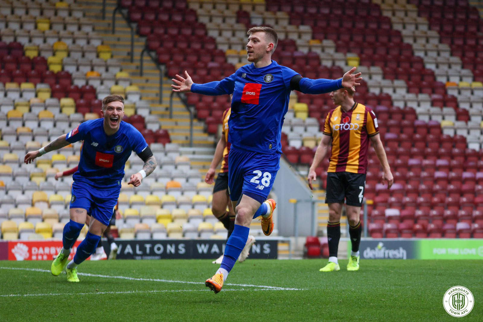 Bradford City 0-1 Harrogate Town Match Report