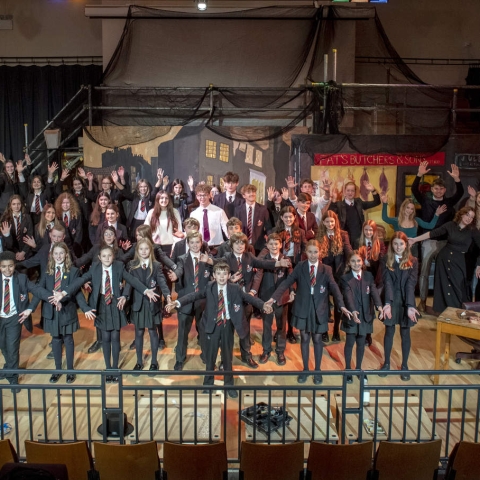 Harrogate Grammar School excelled in a contemporary staging of ‘A Christmas Carol’