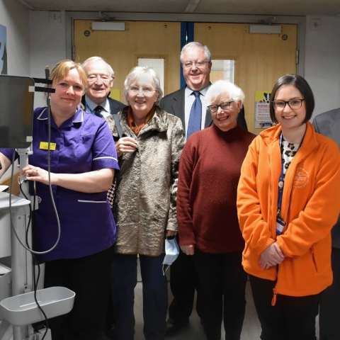 The Friends of Harrogate Hospital donate video laryngoscope to Harrogate Hospital’s Special Care Baby Unit