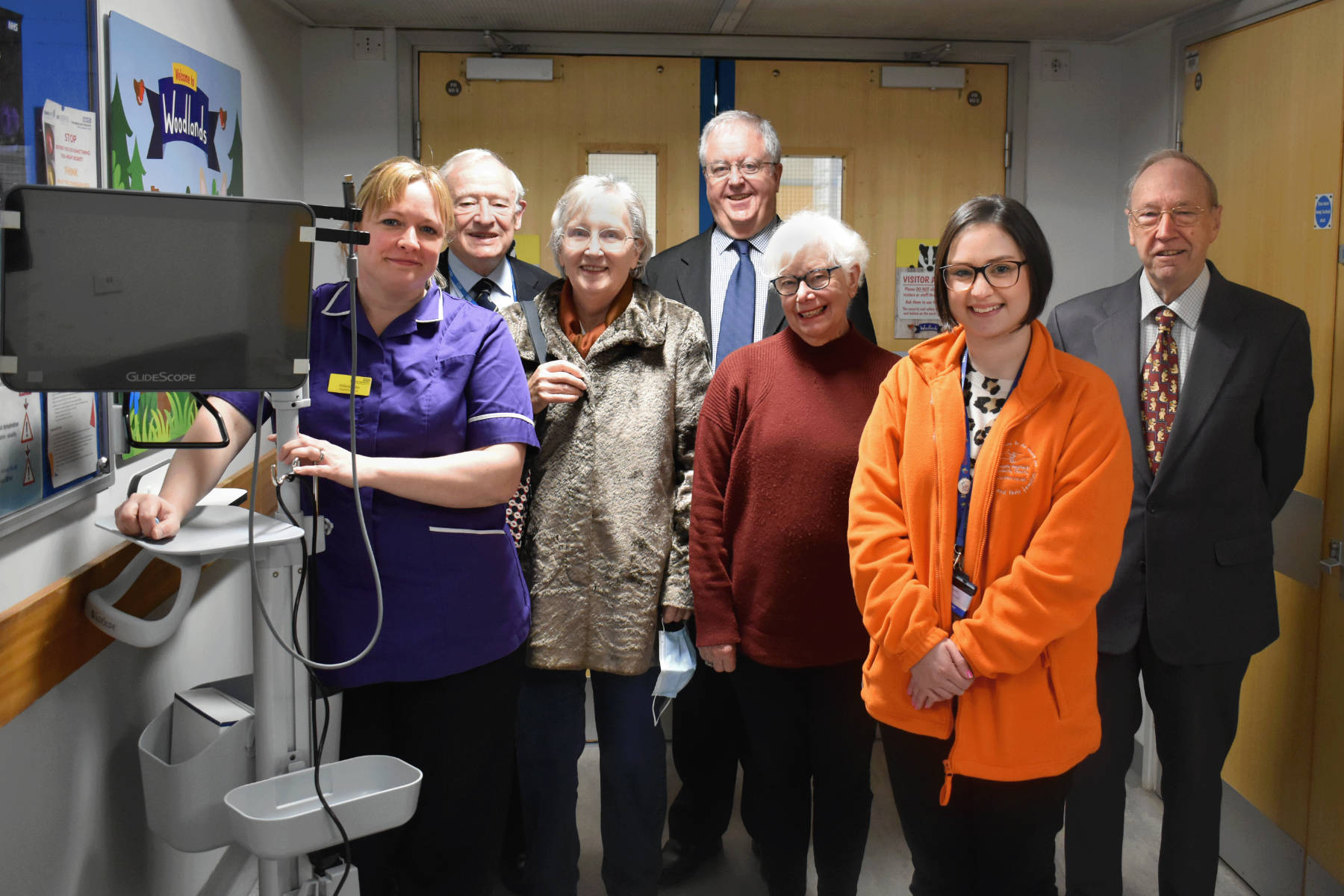 The Friends of Harrogate Hospital donate video laryngoscope to Harrogate Hospital’s Special Care Baby Unit