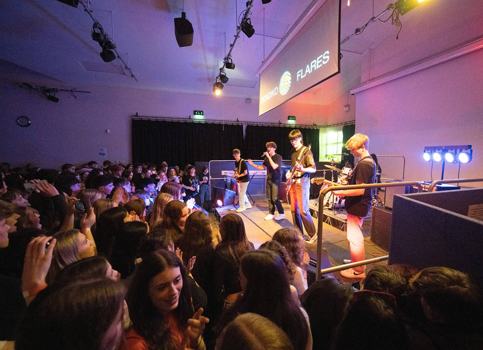 Battle of the Bands puts Rock and Pop Centre Stage at Harrogate Grammar School