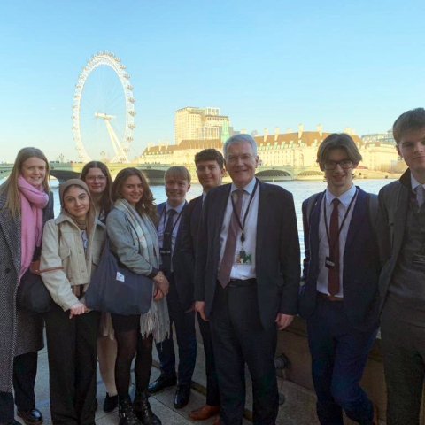 Leadership Team visits the Houses of Parliament Harrogate