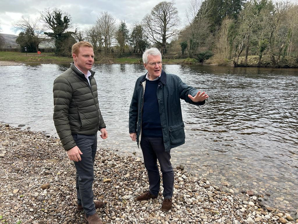 Harrogate and Knaresborough MP, Andrew Jones, met with Ilkley MP Robbie Moore