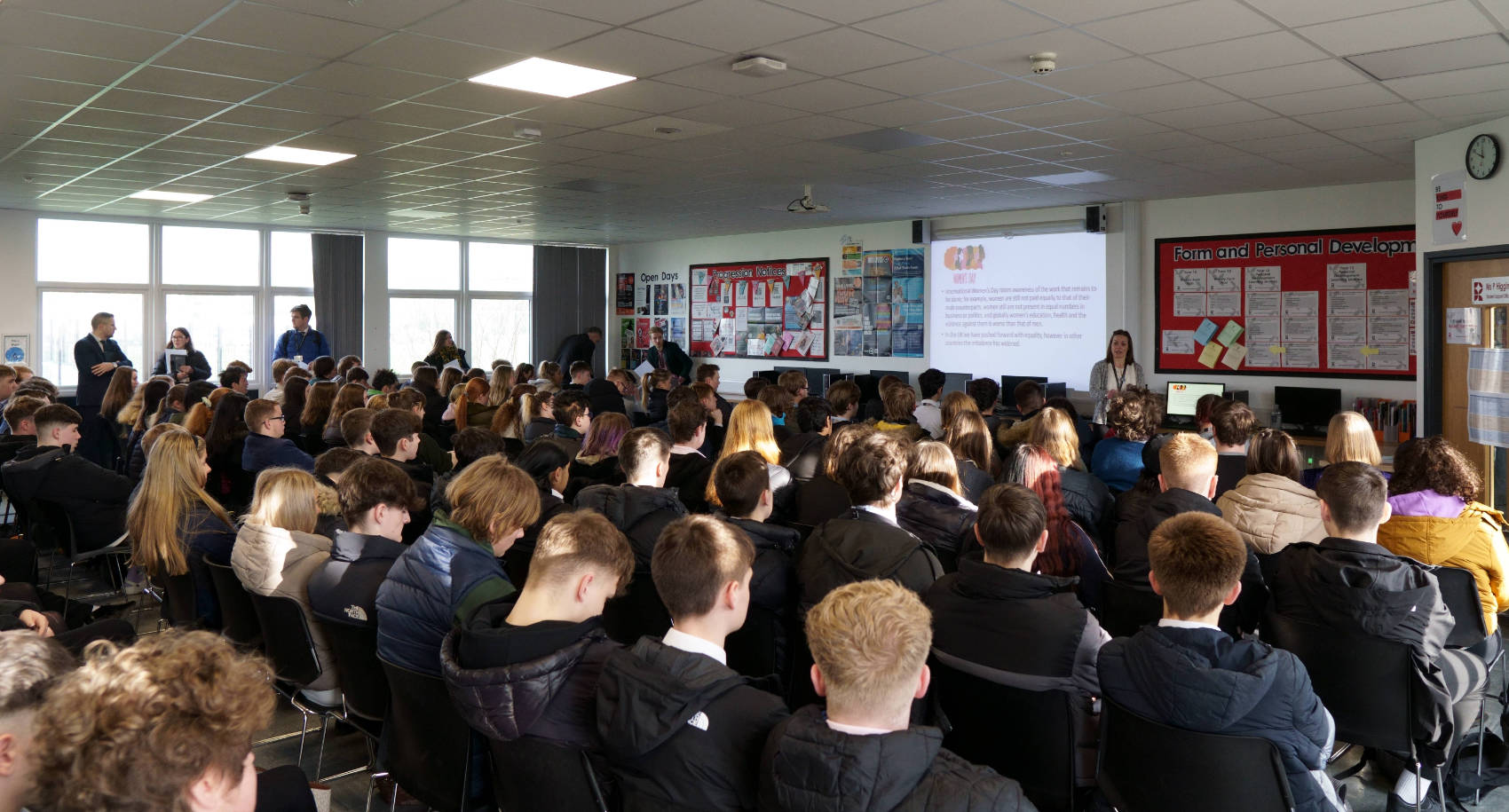 Rossett 6th form assembly