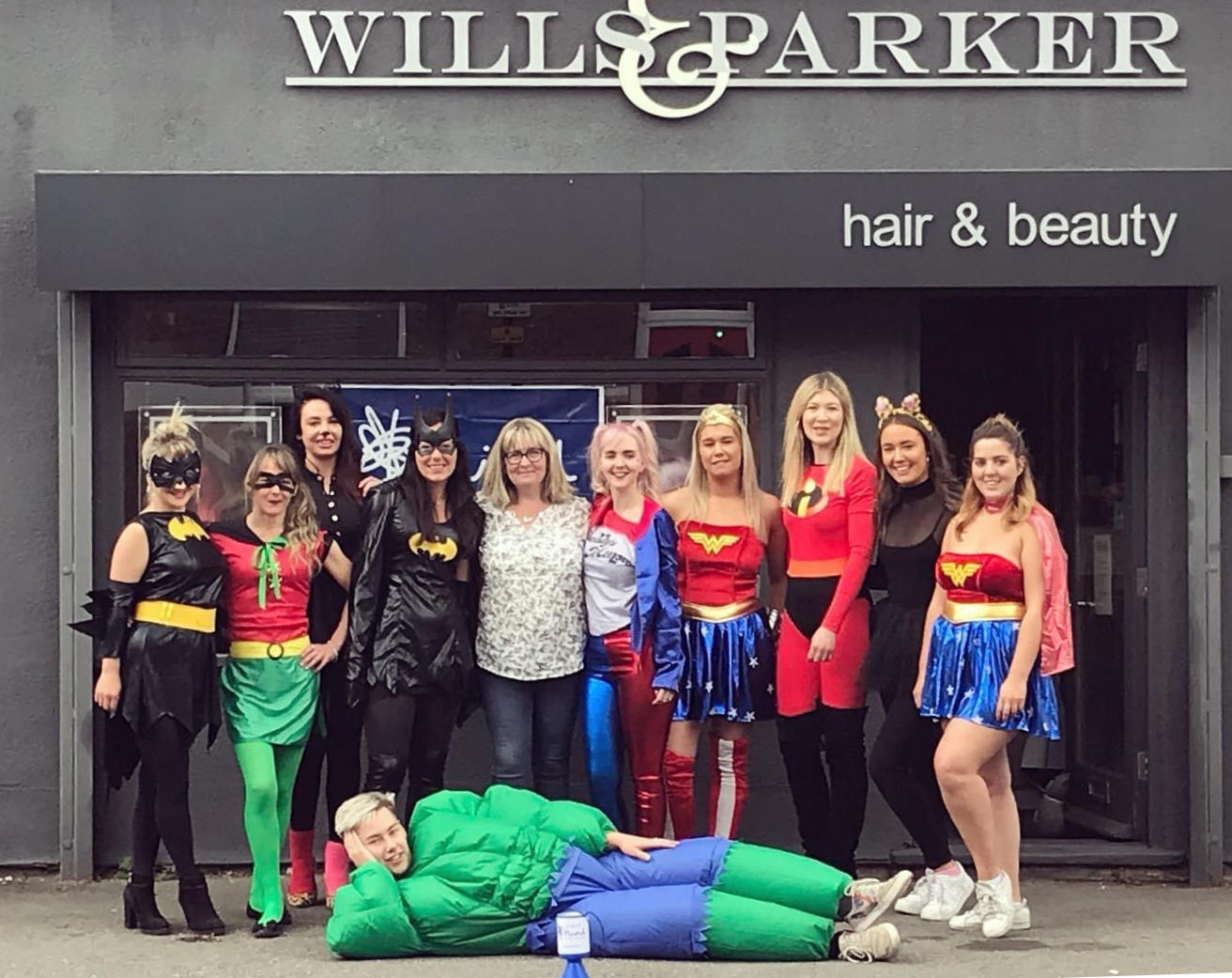 Harrogate hair salon fundraiser day