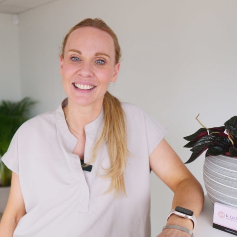 Katie Govind, the founder of K Govind Medical Aesthetics