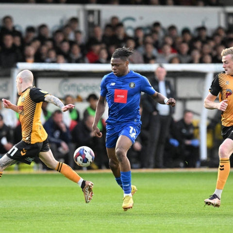 Newport County 2-3 Harrogate Town