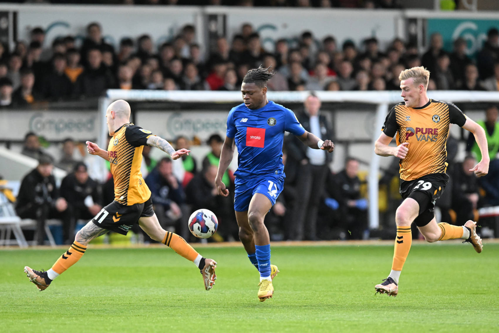 Newport County 2-3 Harrogate Town