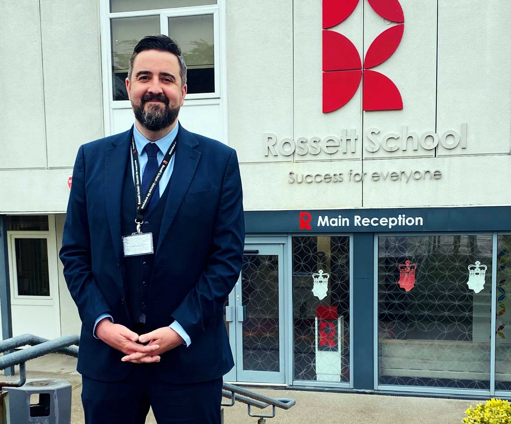 Tim Milburn at Rossett School - 28 April 2023