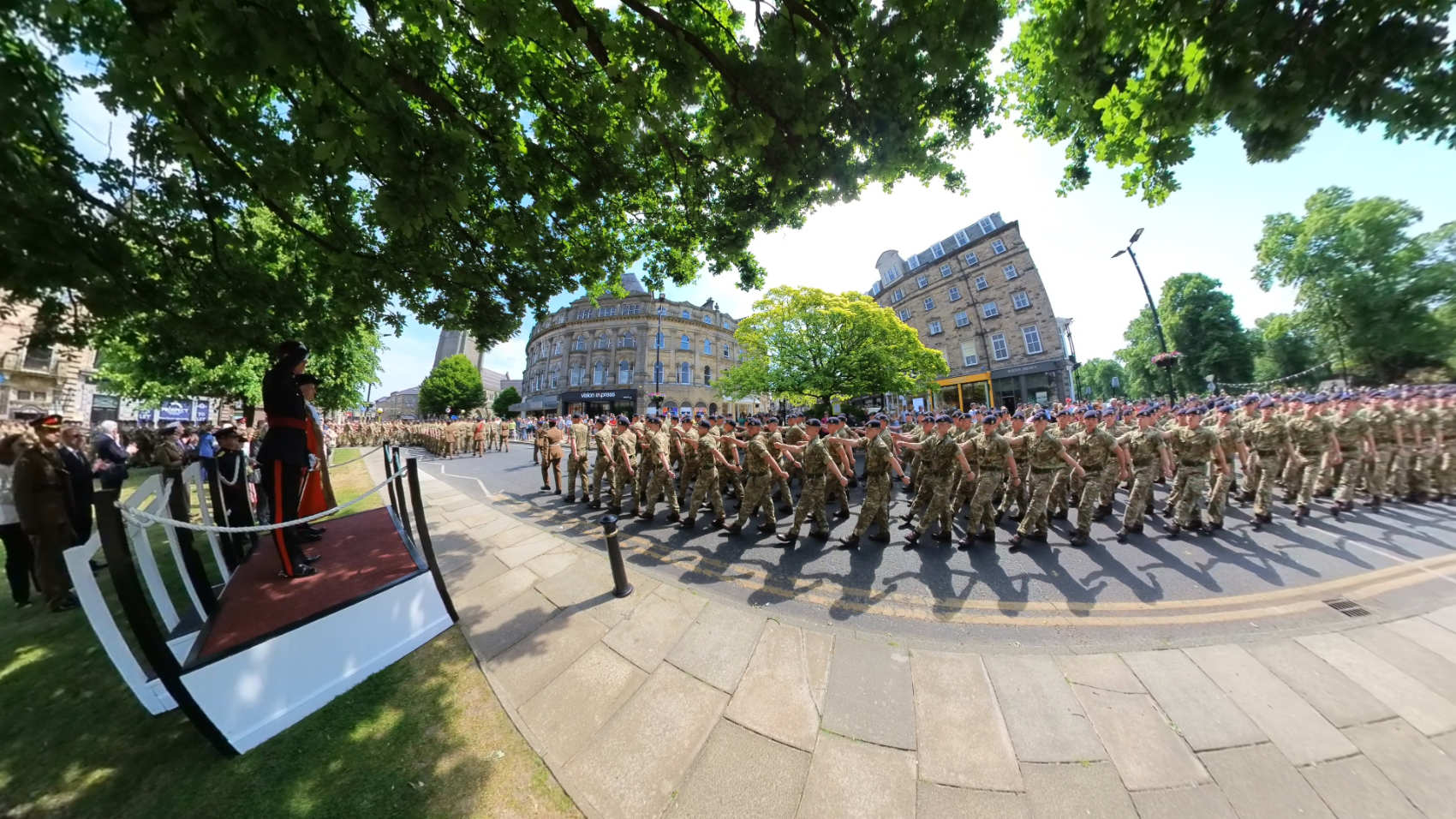 Video: Harrogate Army Foundation College afforded Freedom of the Borough