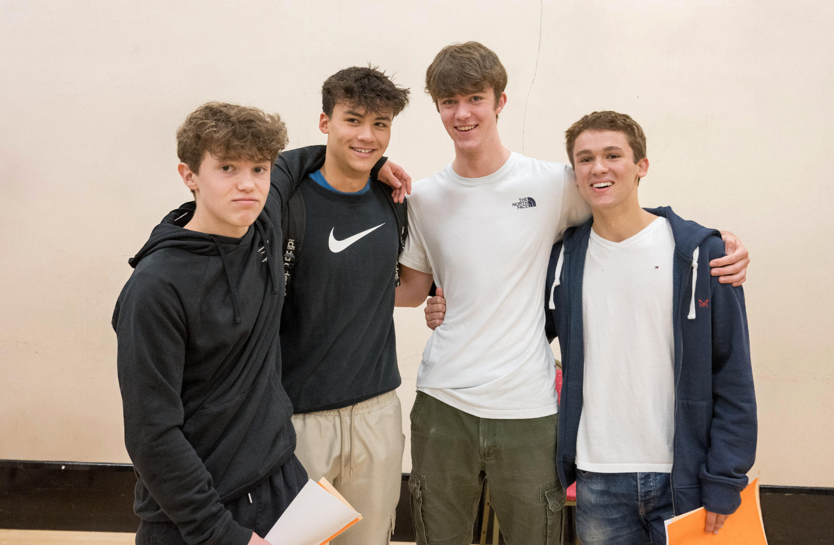 Charlie Brown, Michael Chew, Lucas Collins, Ethan Currie