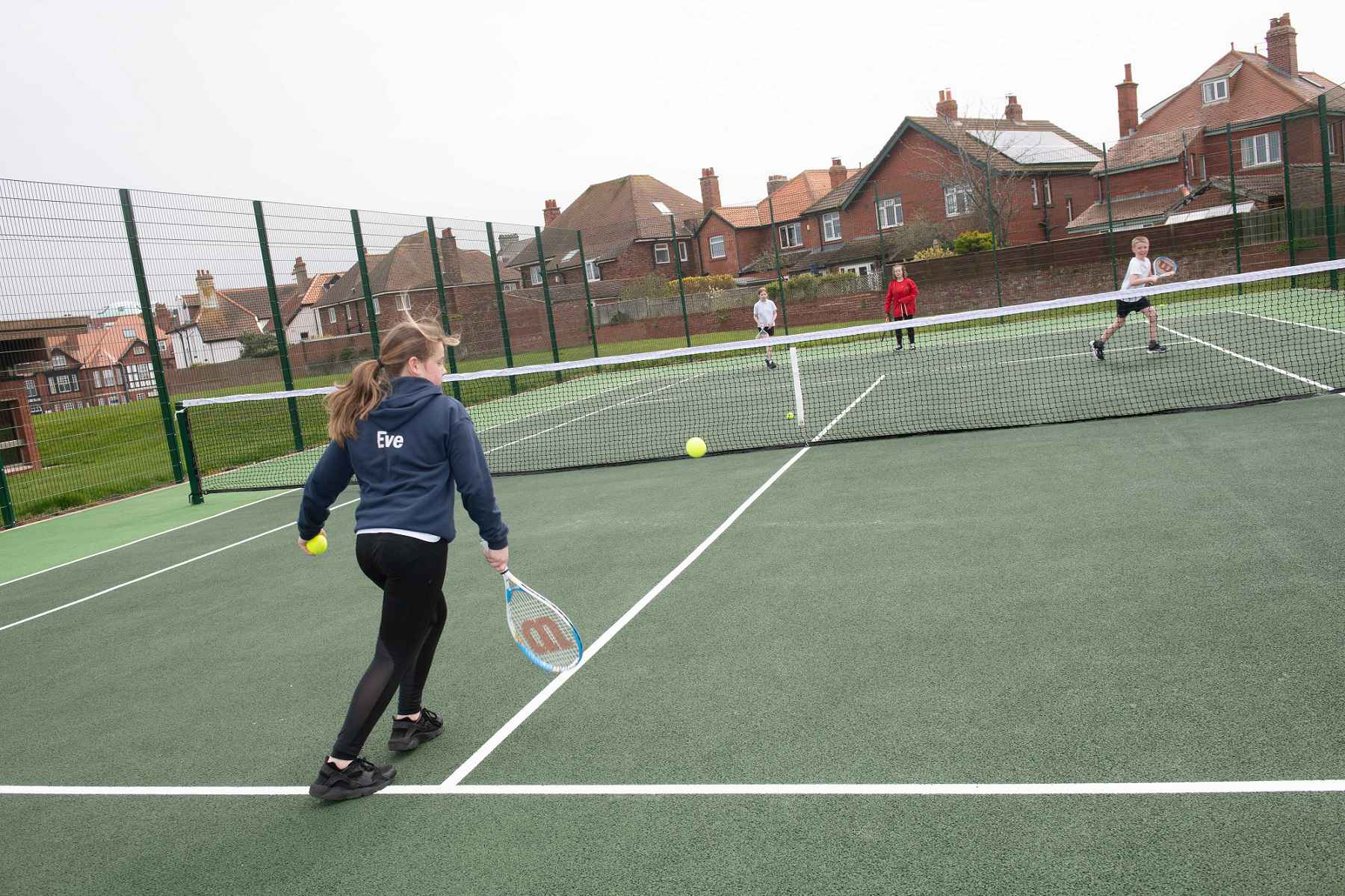 Getting easier access to clubs and sports, such as tennis, is one of the aims of the review