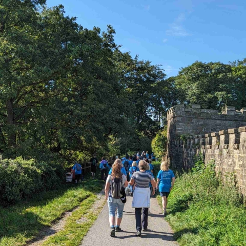 138 walkers took part in their local Walk for Parkinson’s event from the Star Club in Ripley on 3 September 2023