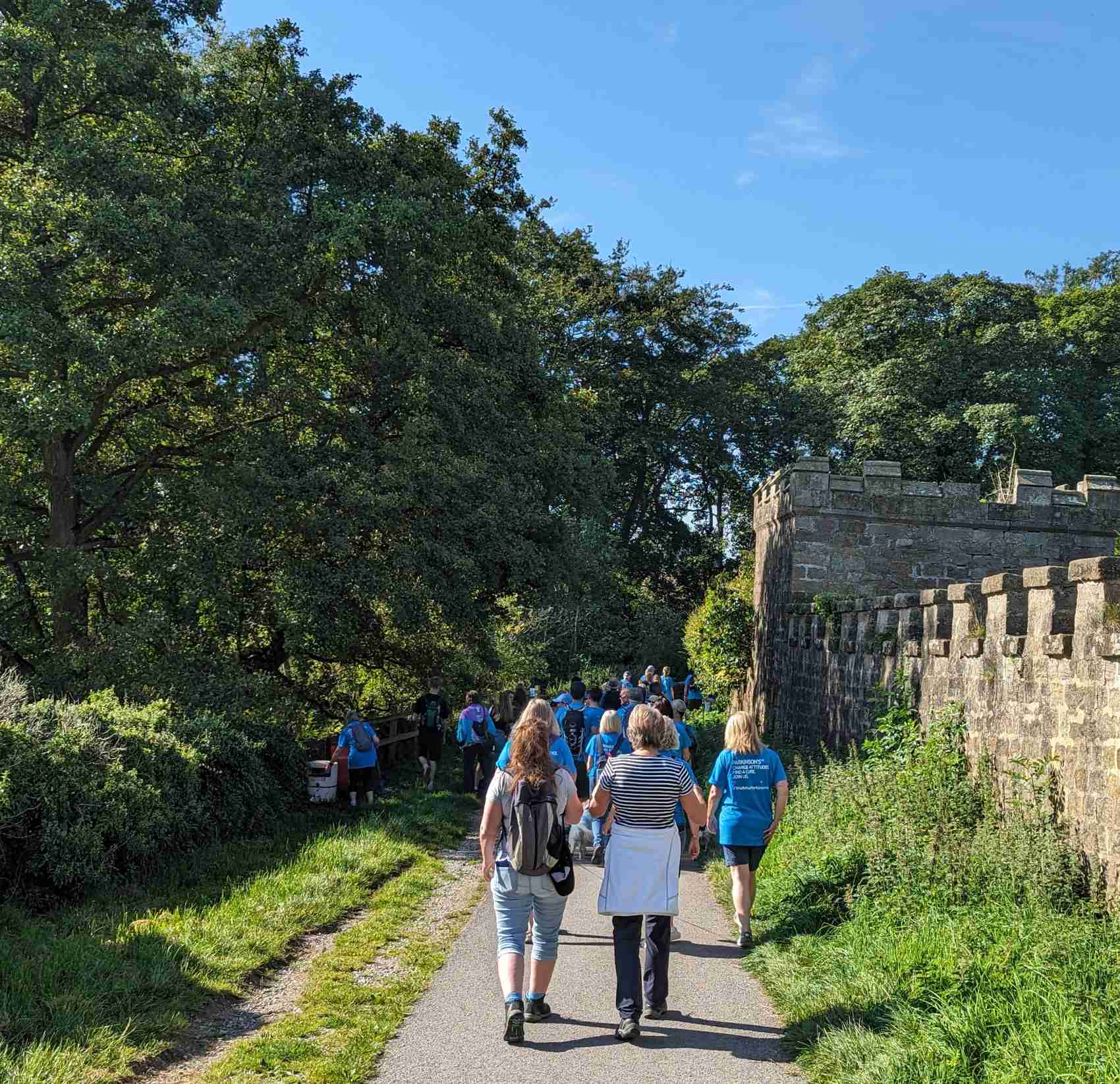 138 walkers took part in their local Walk for Parkinson’s event from the Star Club in Ripley on 3 September 2023