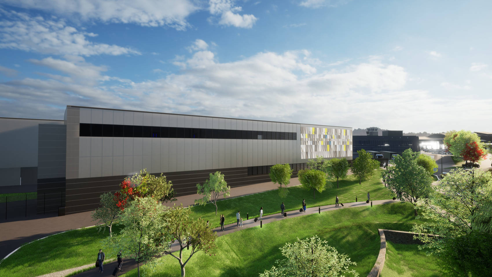 Leeds Bradford Airport embarks on terminal regeneration - CGI of the terminal regeneration