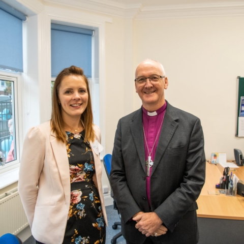 Emily and Bishop Nick