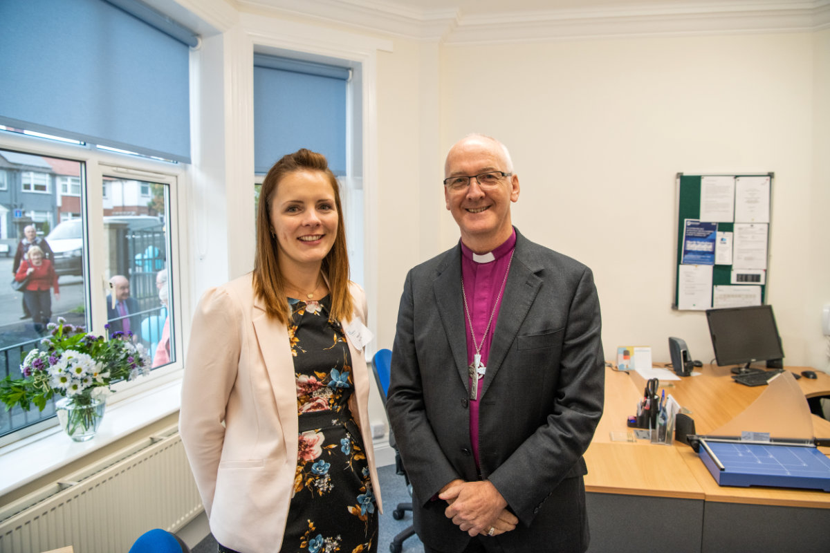 Emily and Bishop Nick