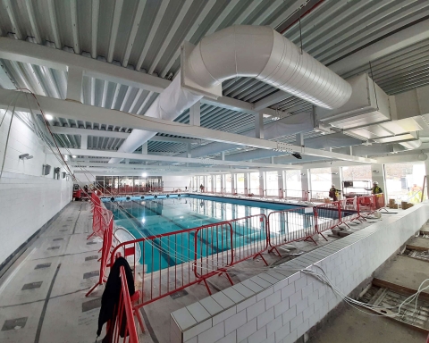 Knaresborough's new swimming pool to open next month