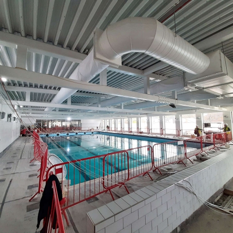 Knaresborough's new swimming pool to open next month