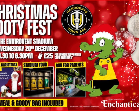 Harrogate Town to Host ‘Christmas Footy Fest’