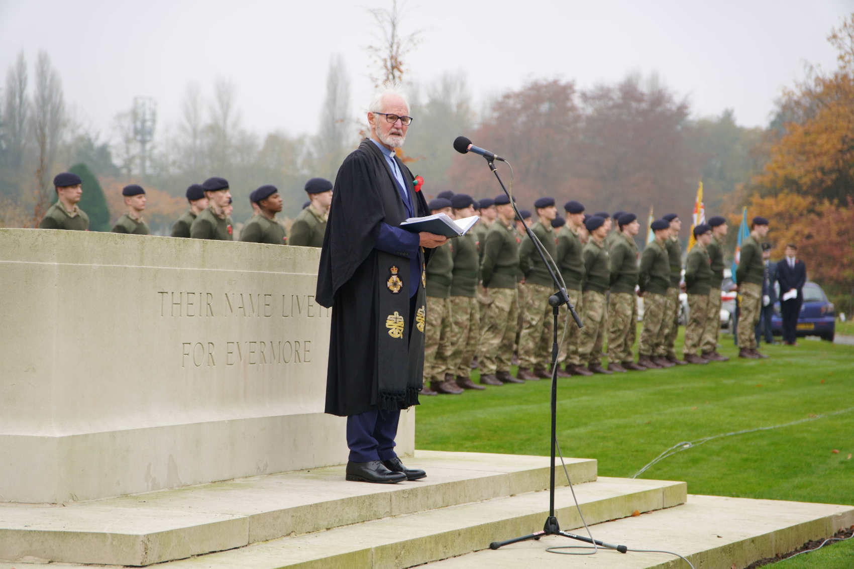 Remembrance at Harrogate (Stonefall) Cemetery, Commonwealth War Graves 2023