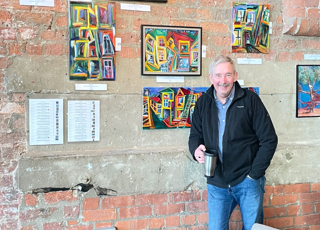 Ron Bould is delighted to be exhibiting his paintings at the City Screen Picturehouse in York.