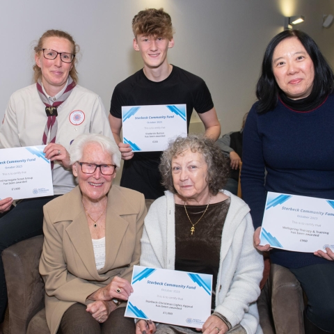 Scouts celebrate as 2023 Starbeck Grants Fund awards made