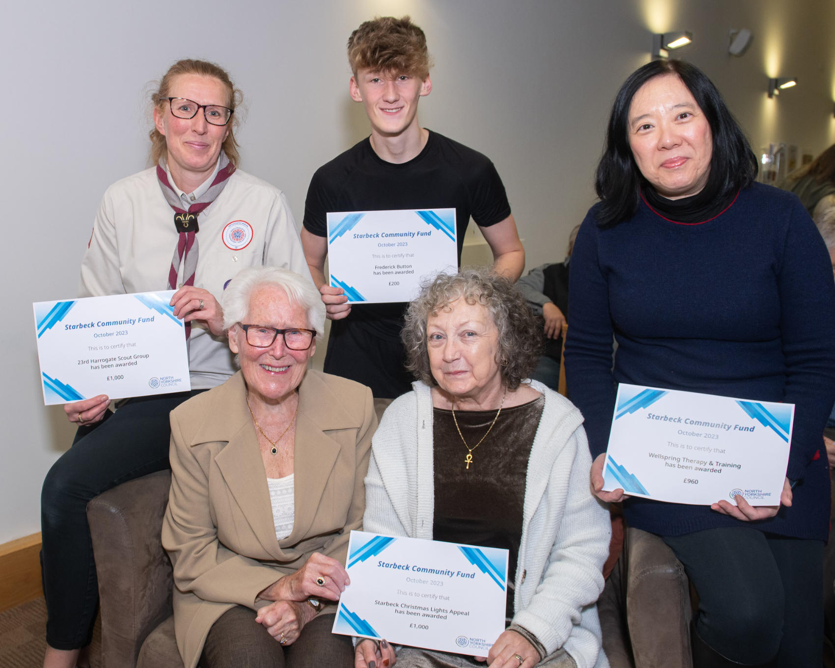 Scouts celebrate as 2023 Starbeck Grants Fund awards made