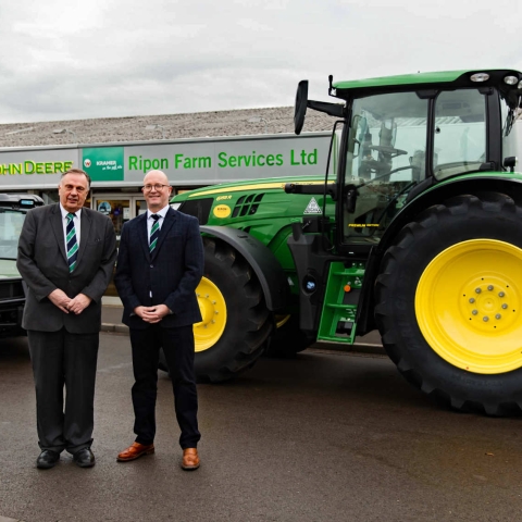 Geoff Brown and Richard Simpson of Ripon Farm Services