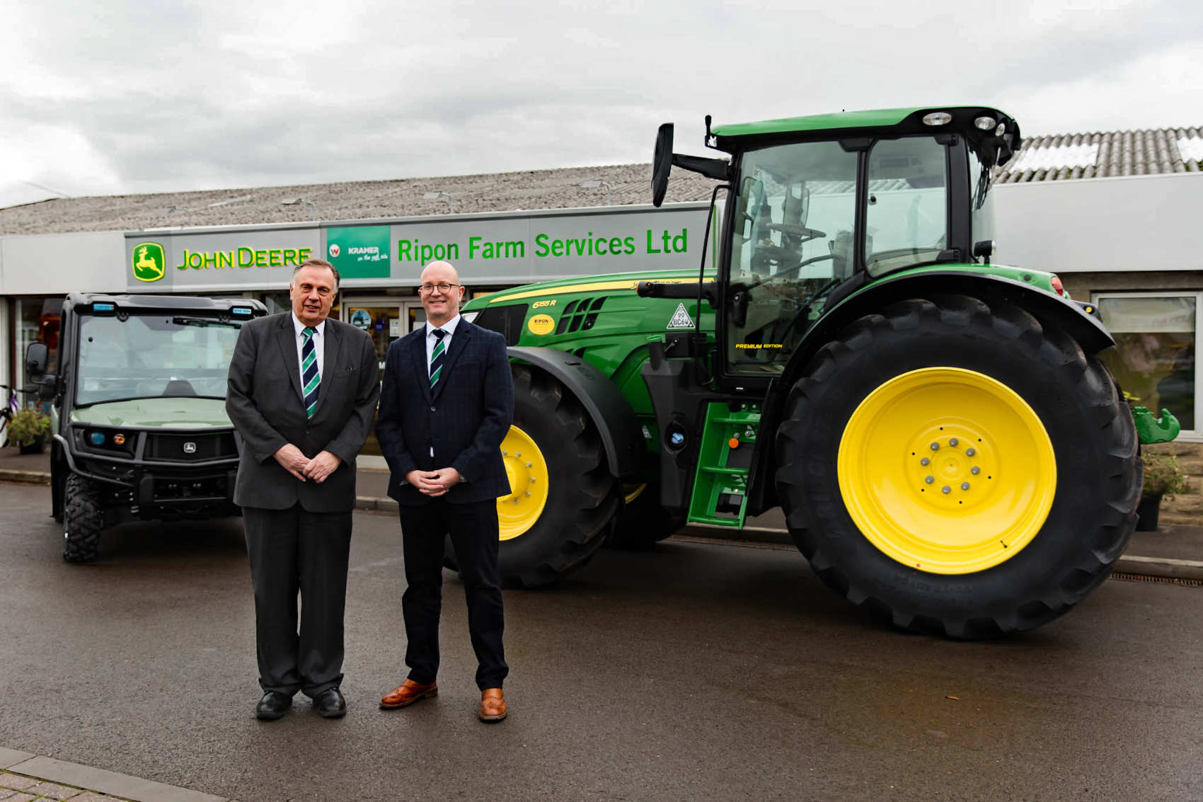 Geoff Brown and Richard Simpson of Ripon Farm Services