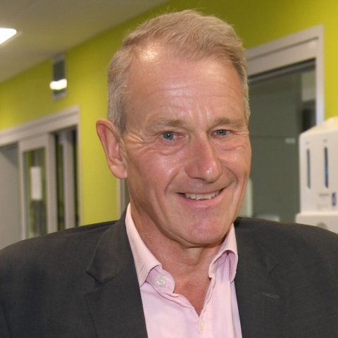 Dr Peter Reading, CEO of Diana, Princess of Wales Hospital at the opening of their new Emergency Department in Grimsby