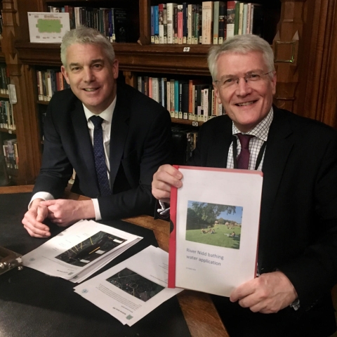 Harrogate and Knaresborough MP, Andrew Jones, has briefed the new Secretary of State for the Environment, Rt Hon Steve Barclay MP