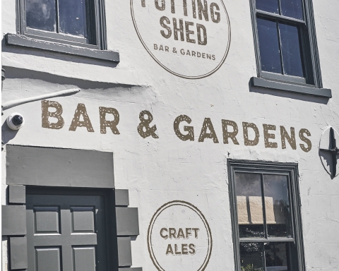 The Potting Shed, located on the High Street in Northallerton