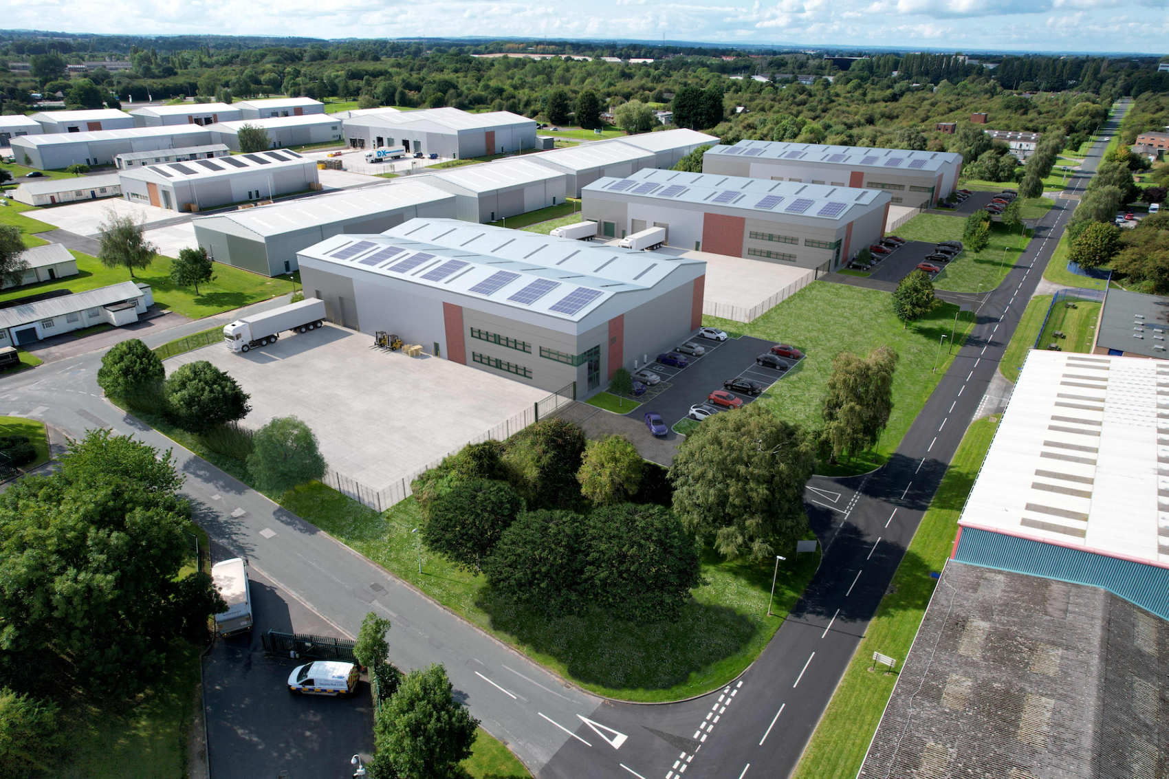 Plans for the £8m construction of three business and warehouse units at Thorp Arch Estate, near Wetherby, have been submitted to planners